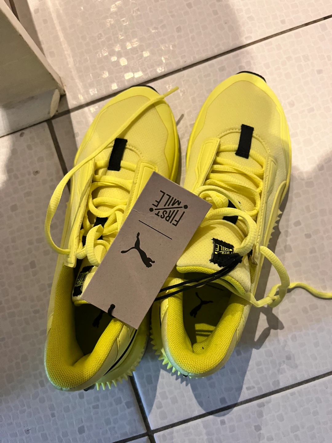 Puma First Mile Running Shoes - Yellow
