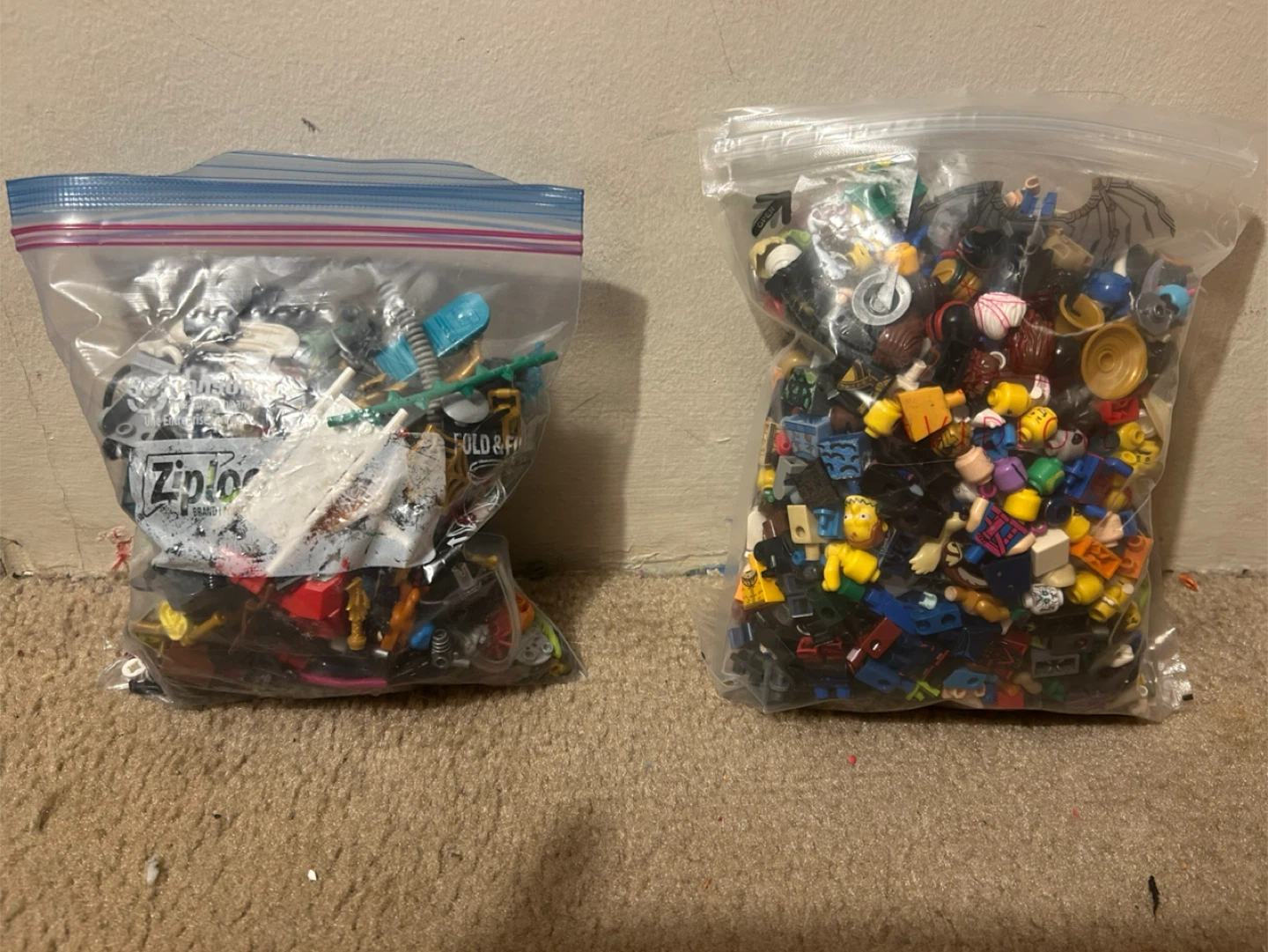 Lego Mixed Lot - Parts & Minifigs