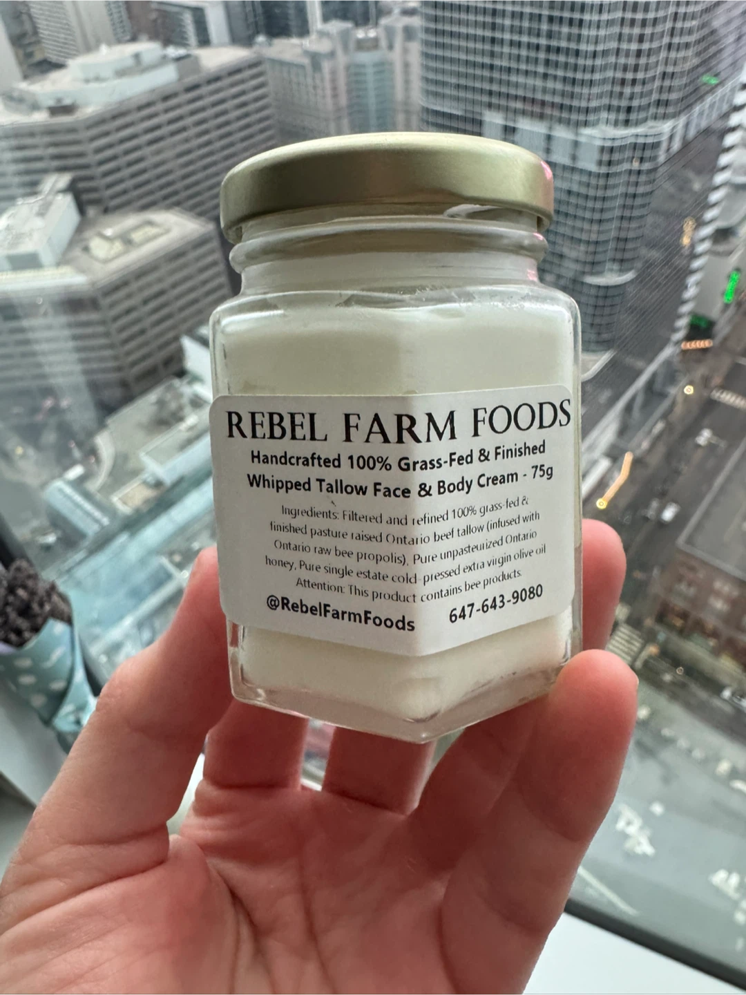 Rebel Farm Foods Whipped Tallow Face & Body Cream