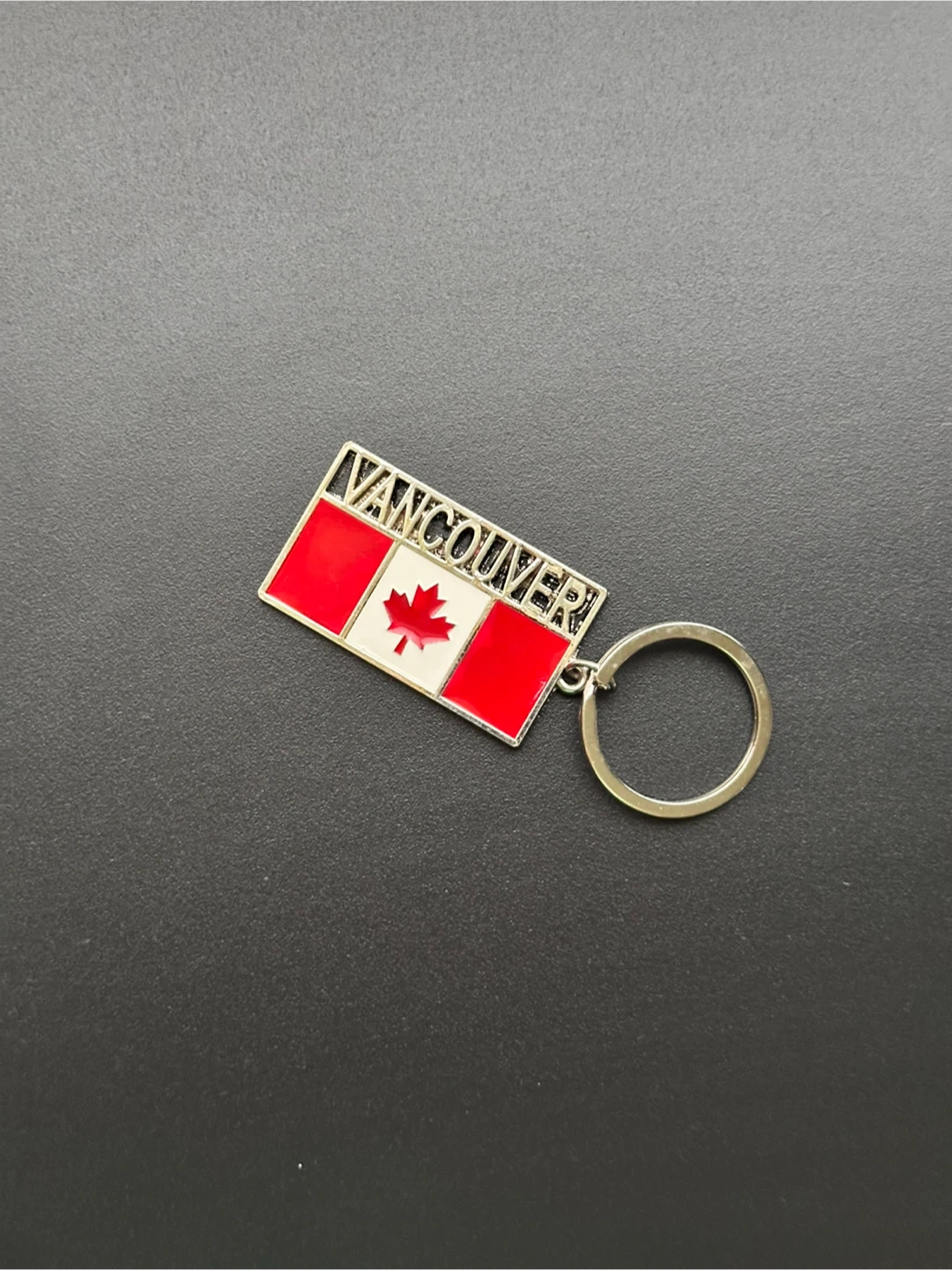 Vancouver Canada Flag Keychain