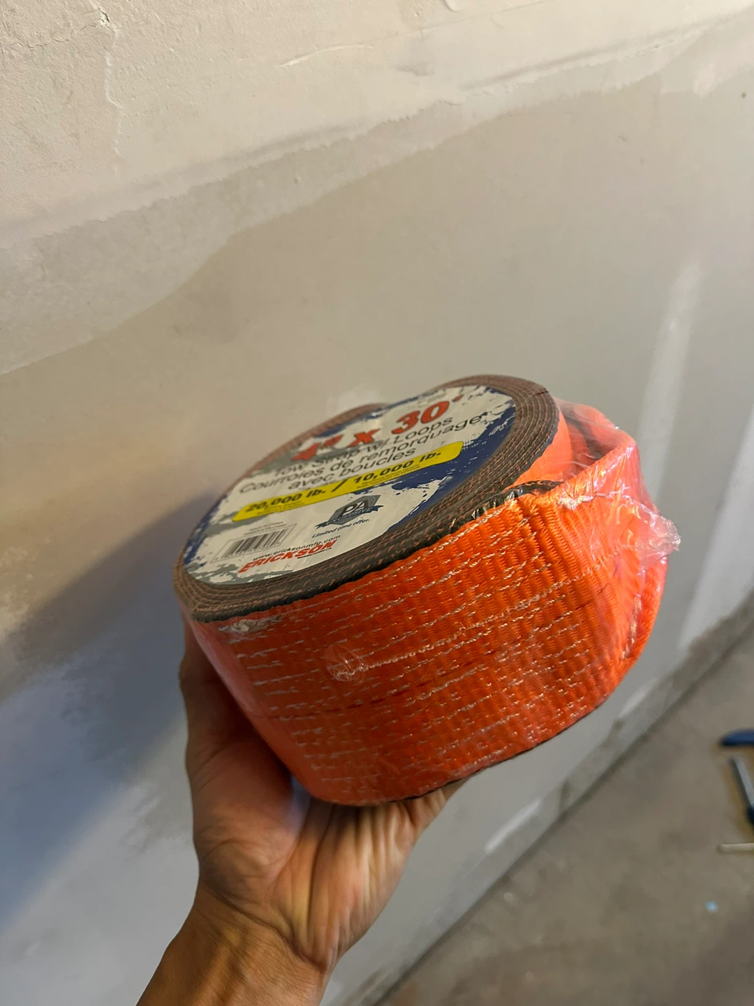 Erickson 4" x 30' Tow Strap w/ Loops - photo 2