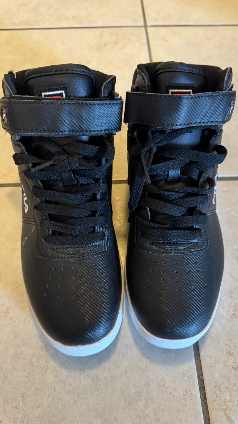 Fila Kids' Black High-Top Sneakers - Size 7 - photo 4