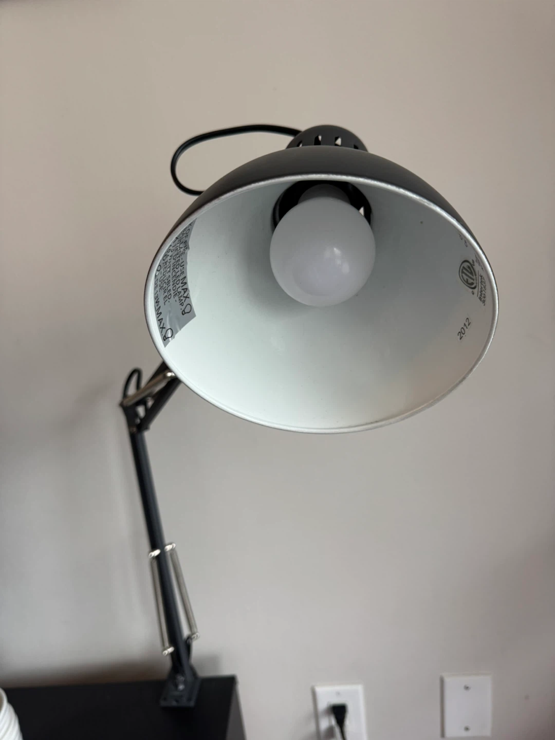 Adjustable Black Desk Lamp - photo 2