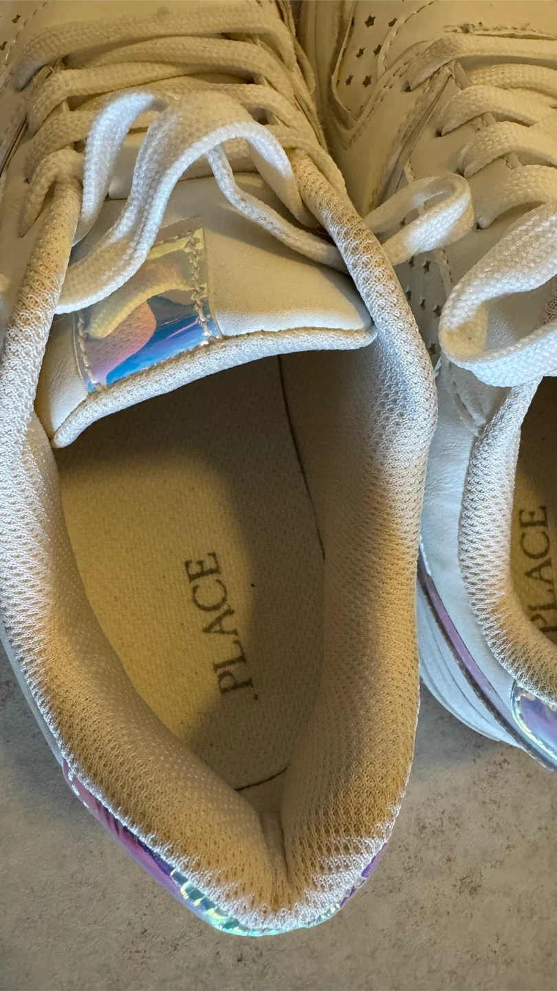 children Place White Star Sneakers - photo 2