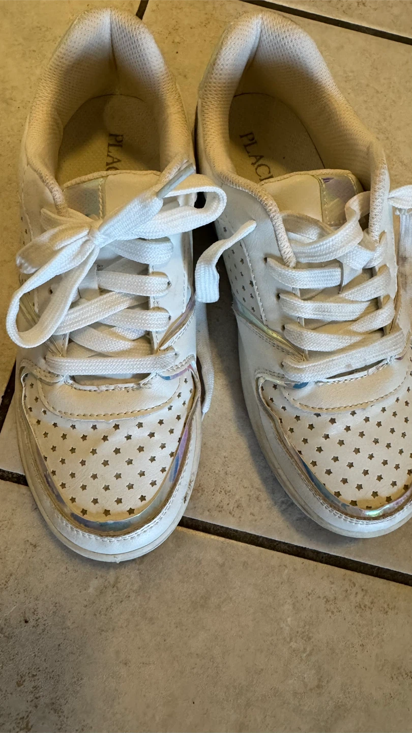 children Place White Star Sneakers - photo 4