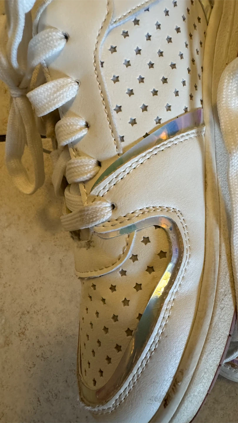 children Place White Star Sneakers - photo 3