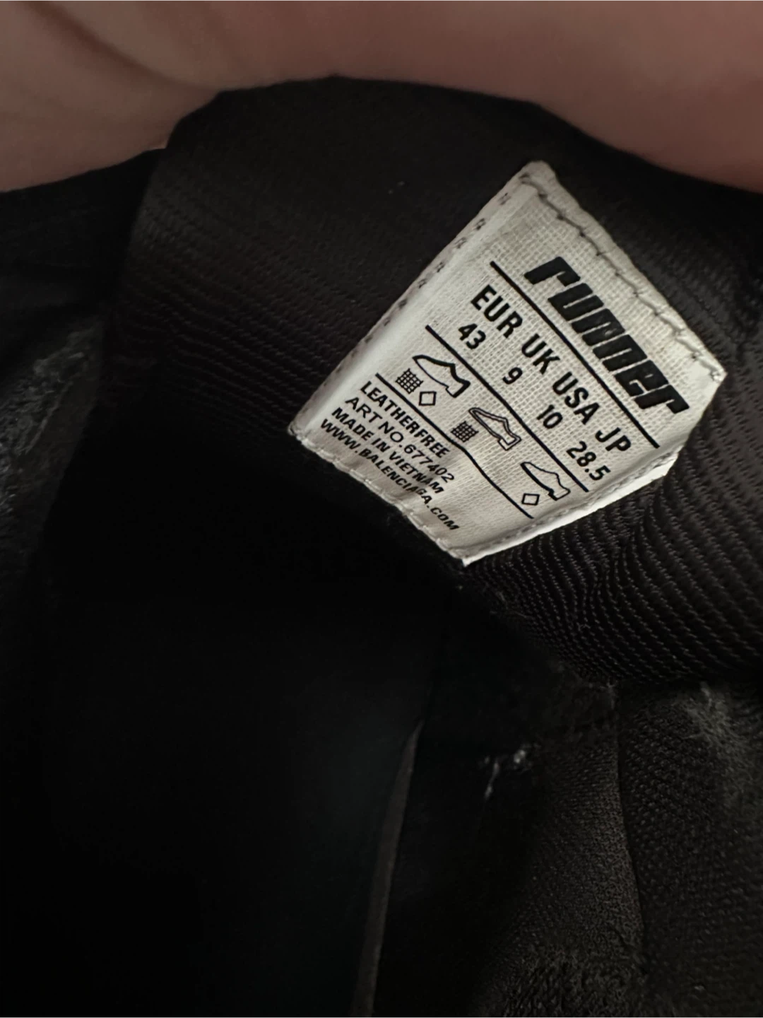 Balenciaga Runner Sneakers, Size 10 (US) - photo 4