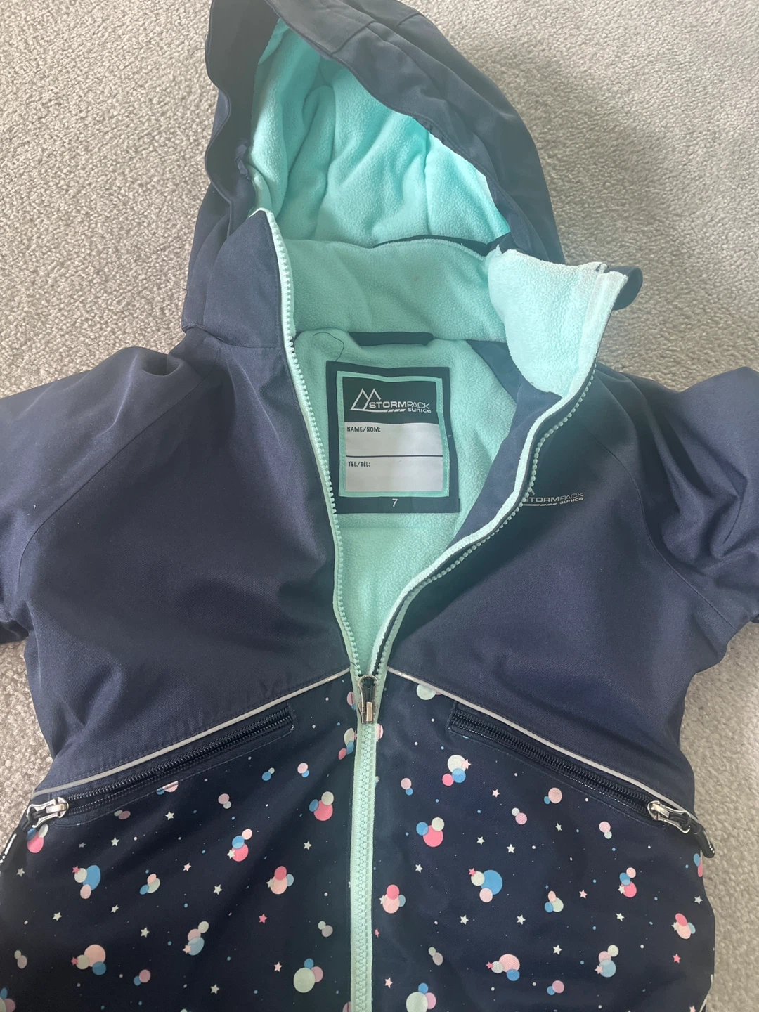 Stormback Snow Suit - Size 7