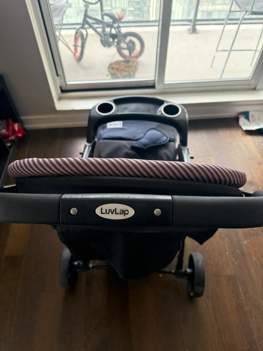 LuvLap Baby Stroller - Navy Blue - photo 4