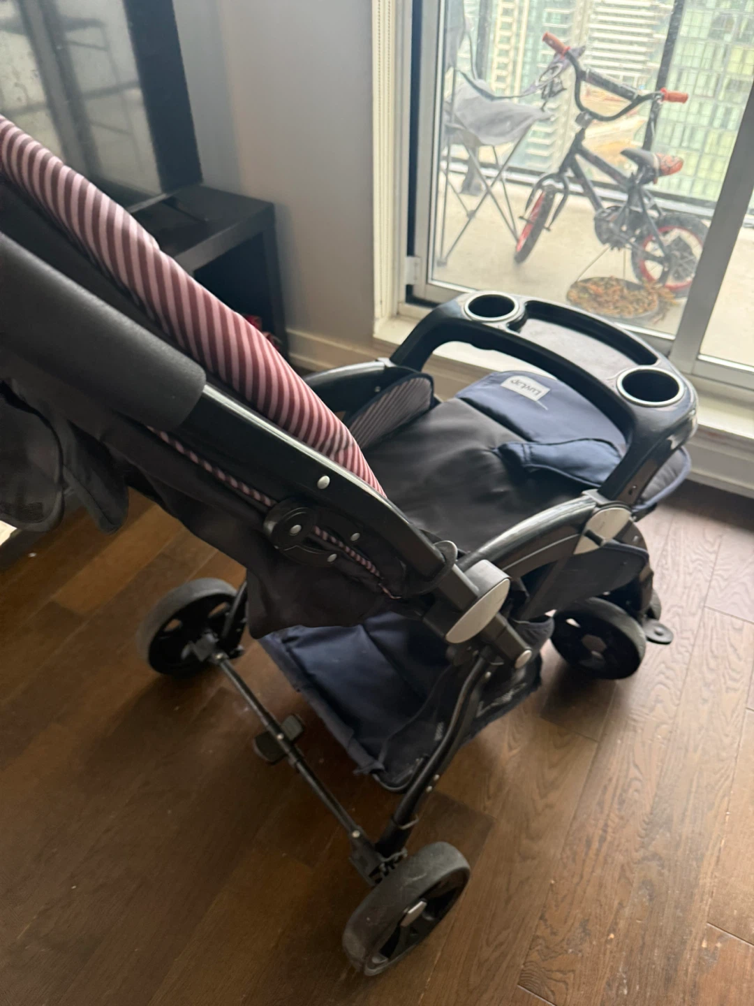 LuvLap Baby Stroller - Navy Blue - photo 2