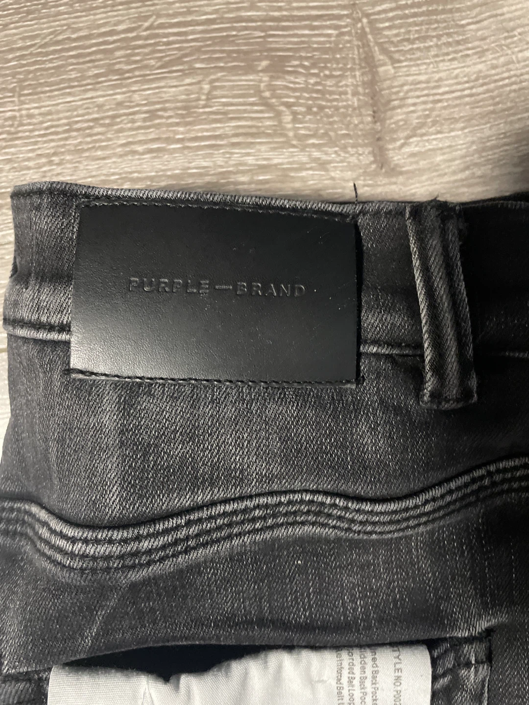 Purple Brand Dropped Fit Mid Rise Jeans - photo 5