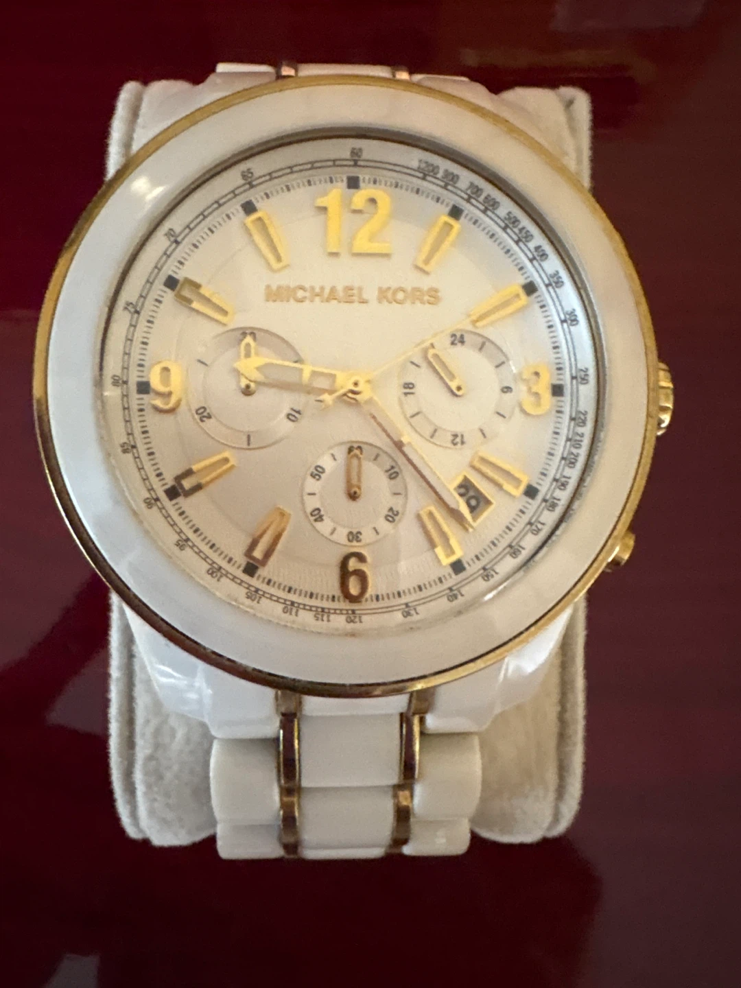Michael Kors White & Gold Watch - photo 2