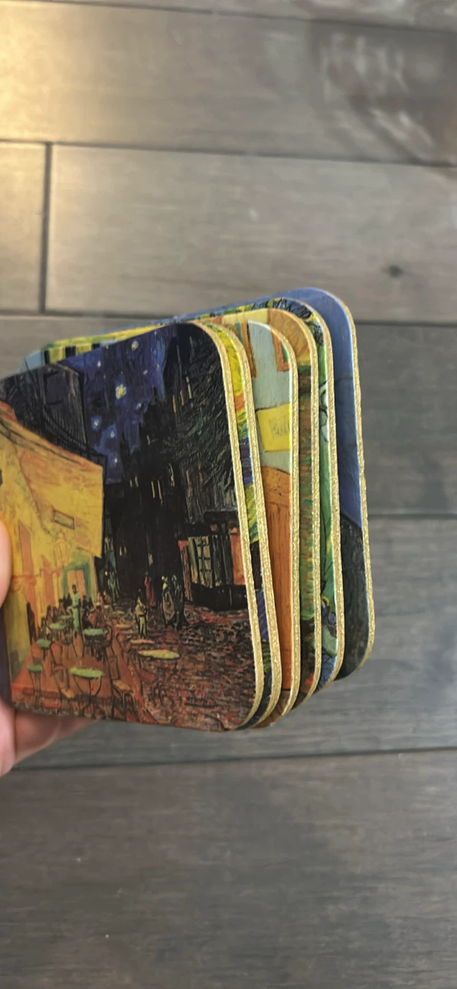 Van Gogh Art Coasters (Set of 6) - photo 3