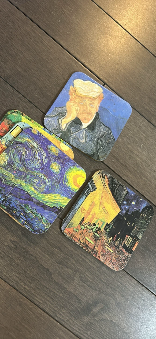 Van Gogh Art Coasters (Set of 6) - photo 4