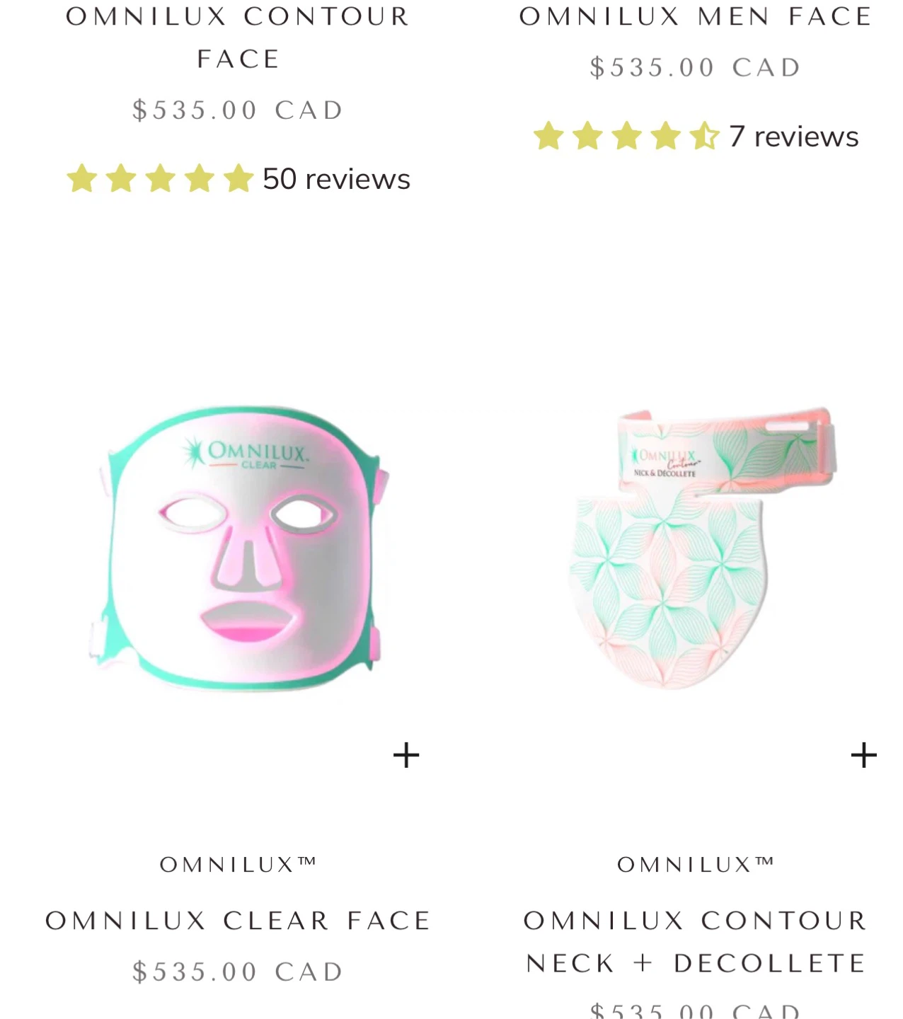 Omnilux Clear LED Light Therapy Face Mask - Acne Treatment - photo 2