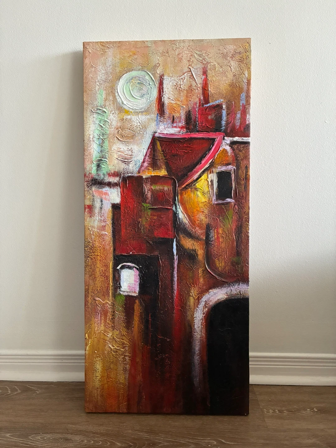Abstract Canvas Painting