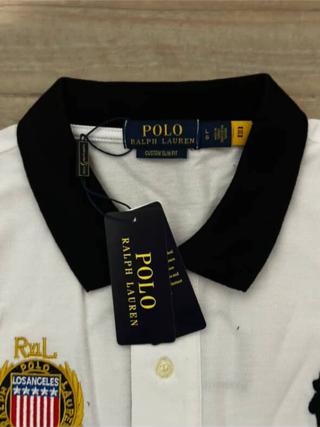 New Polo Ralph Lauren Custom Slim Fit Polo Shirt - M - photo 4