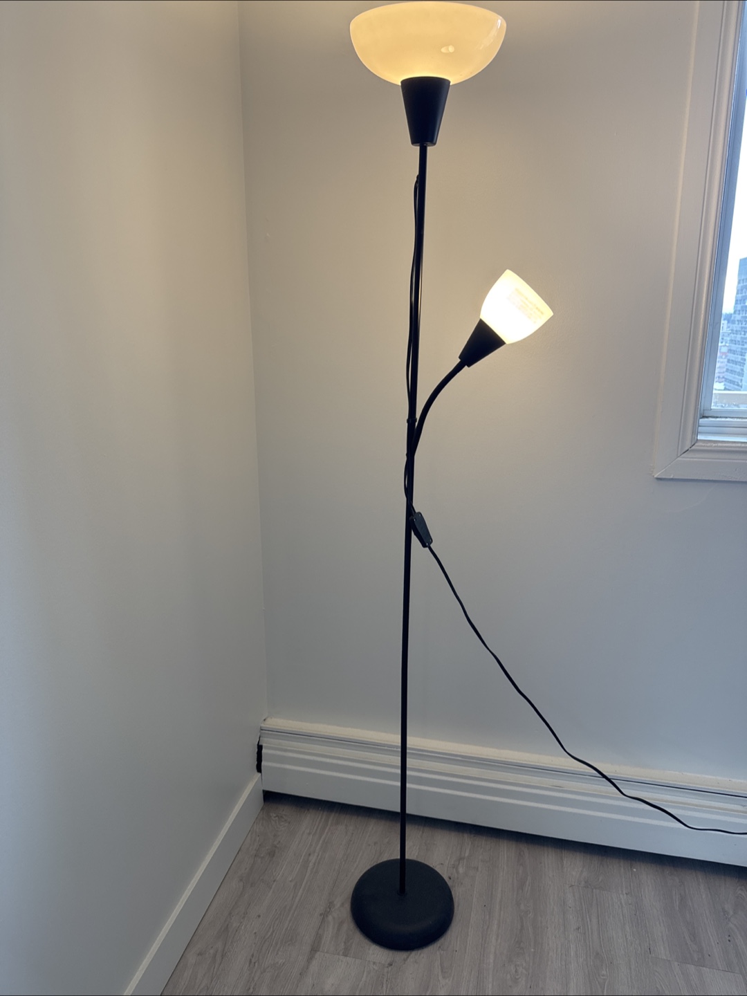 IKEA Floor Lamp with Reading Light - photo 2