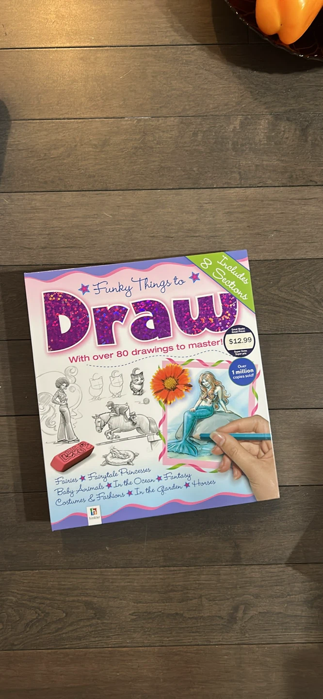 Funky Things to Draw book