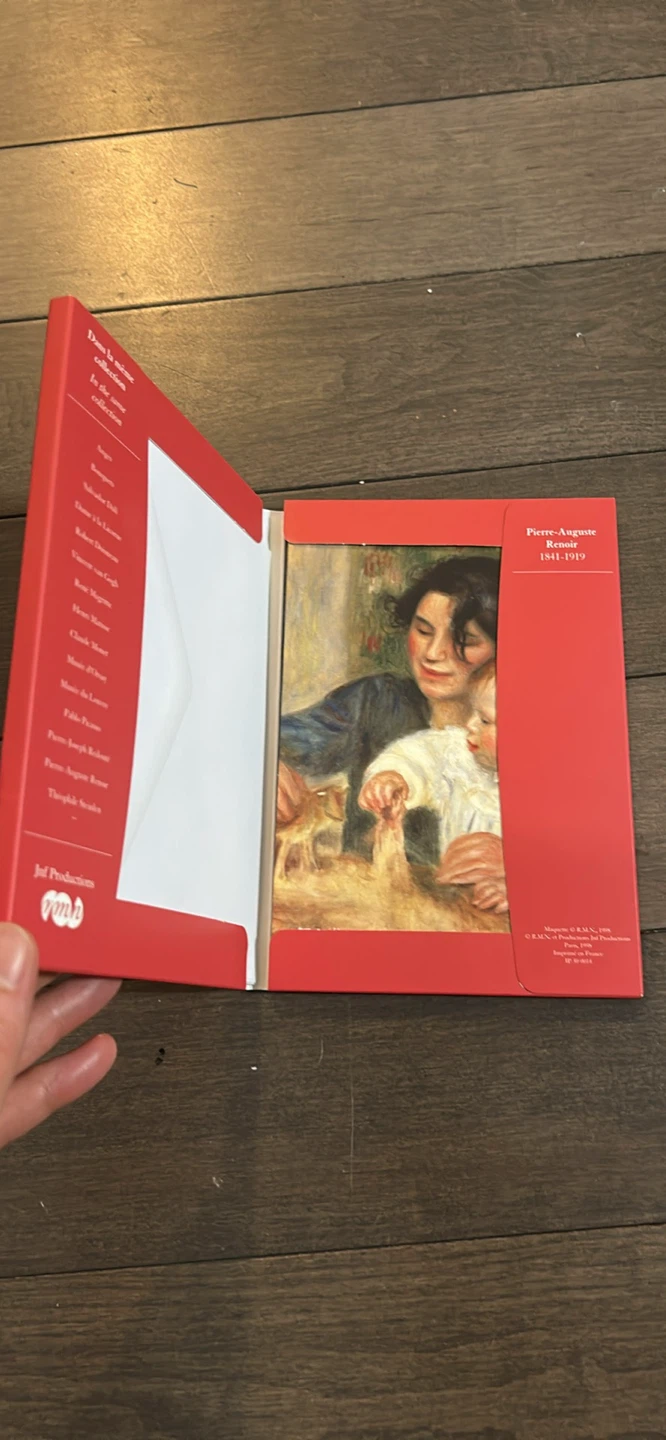 Pierre-Auguste Renoir Notecards with Envelopes - photo 3