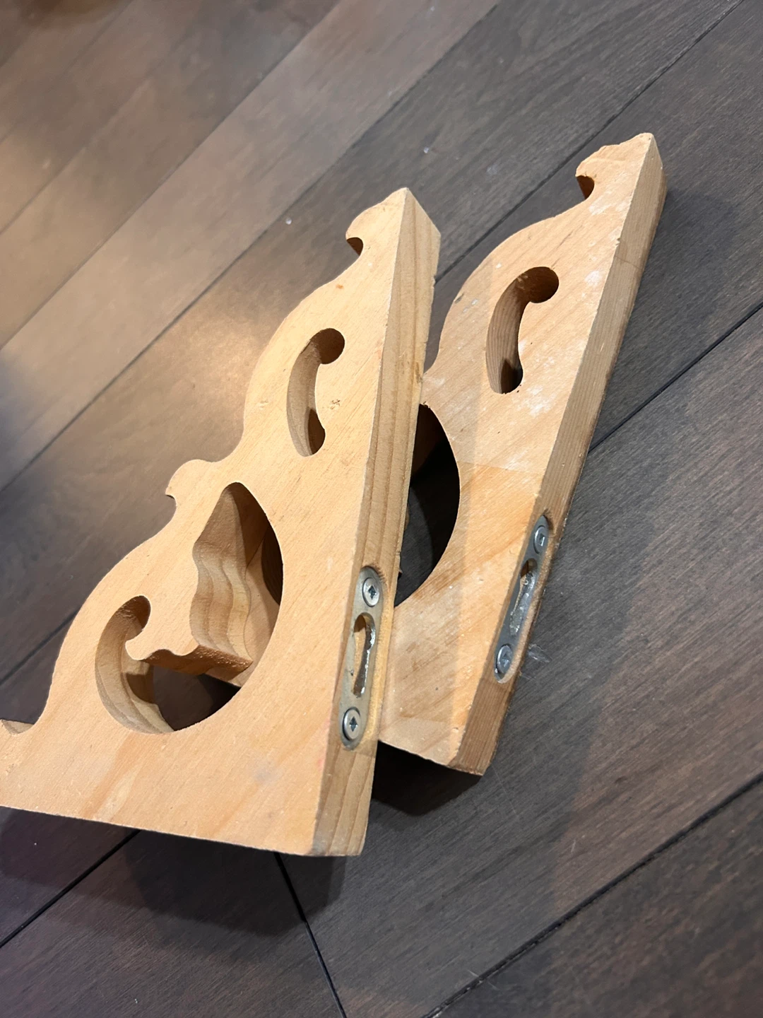 Wooden Decorative Brackets - Set of 2 - photo 3