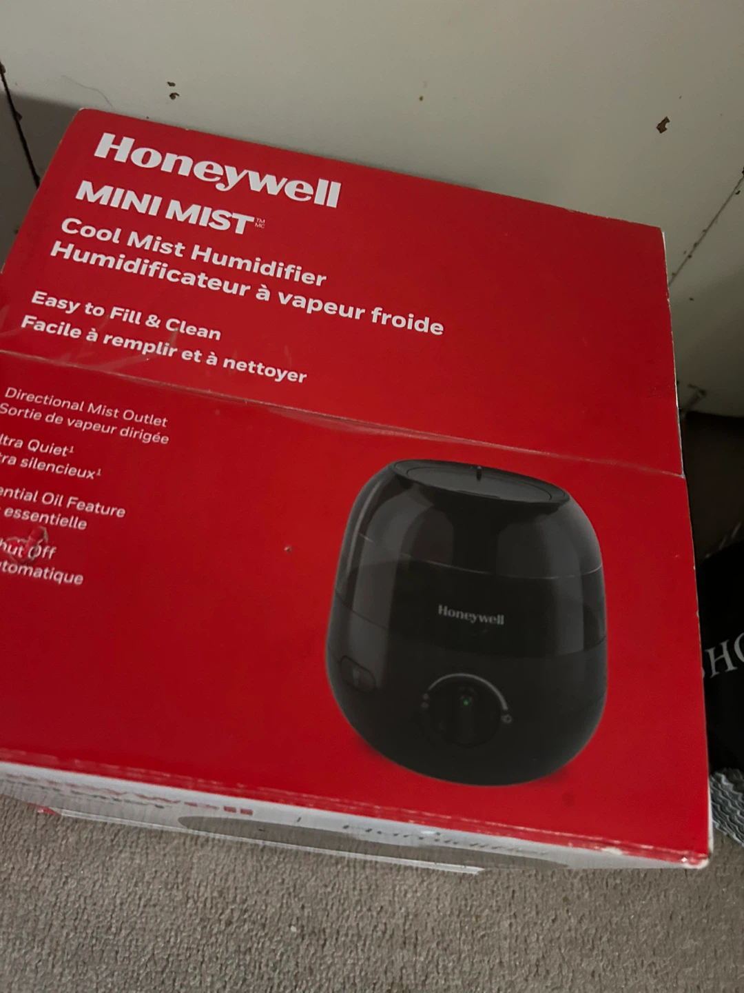 Honeywell Mini Mist Ultrasonic Humidifier - NEW - photo 2