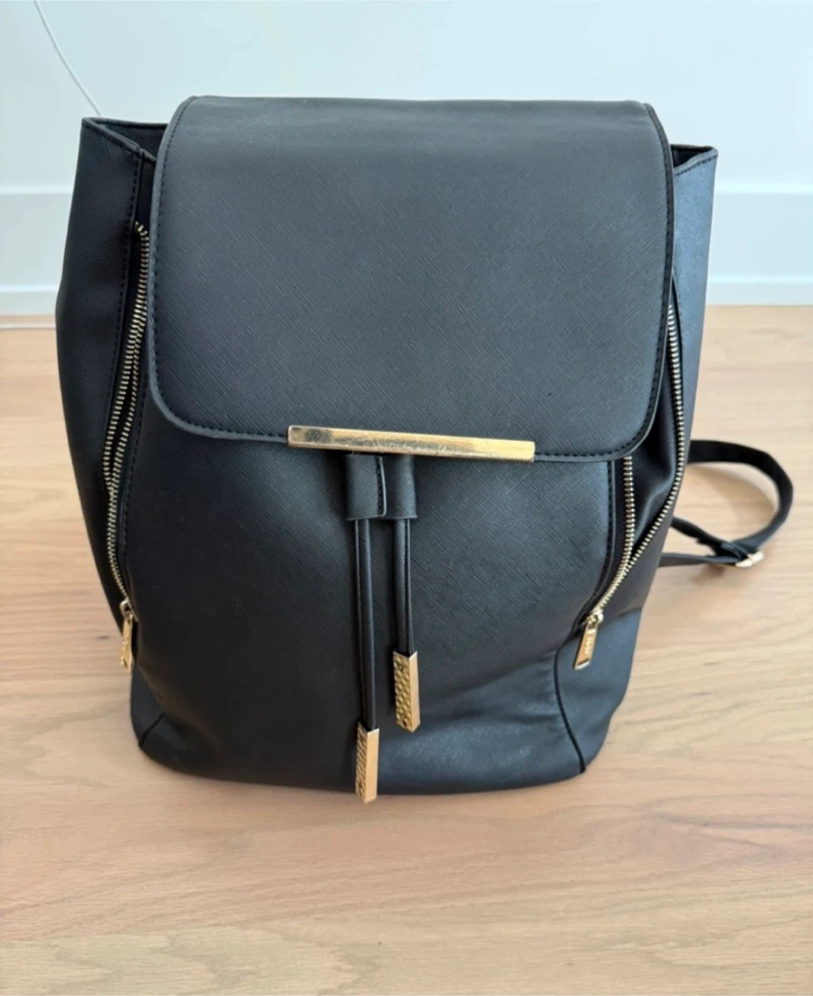 Black and Gold Backpack