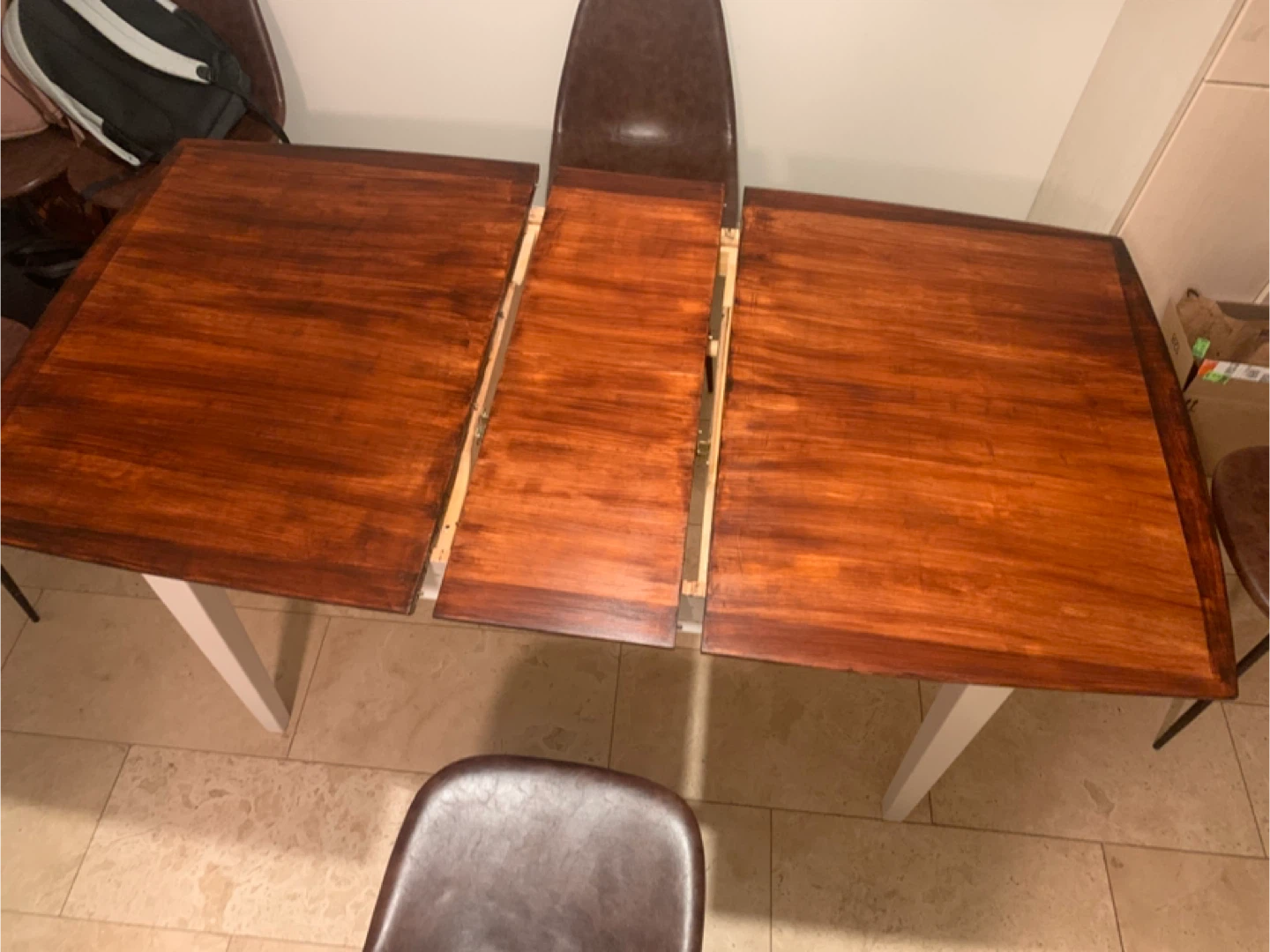 Extendable Wood Dining Table - photo 4