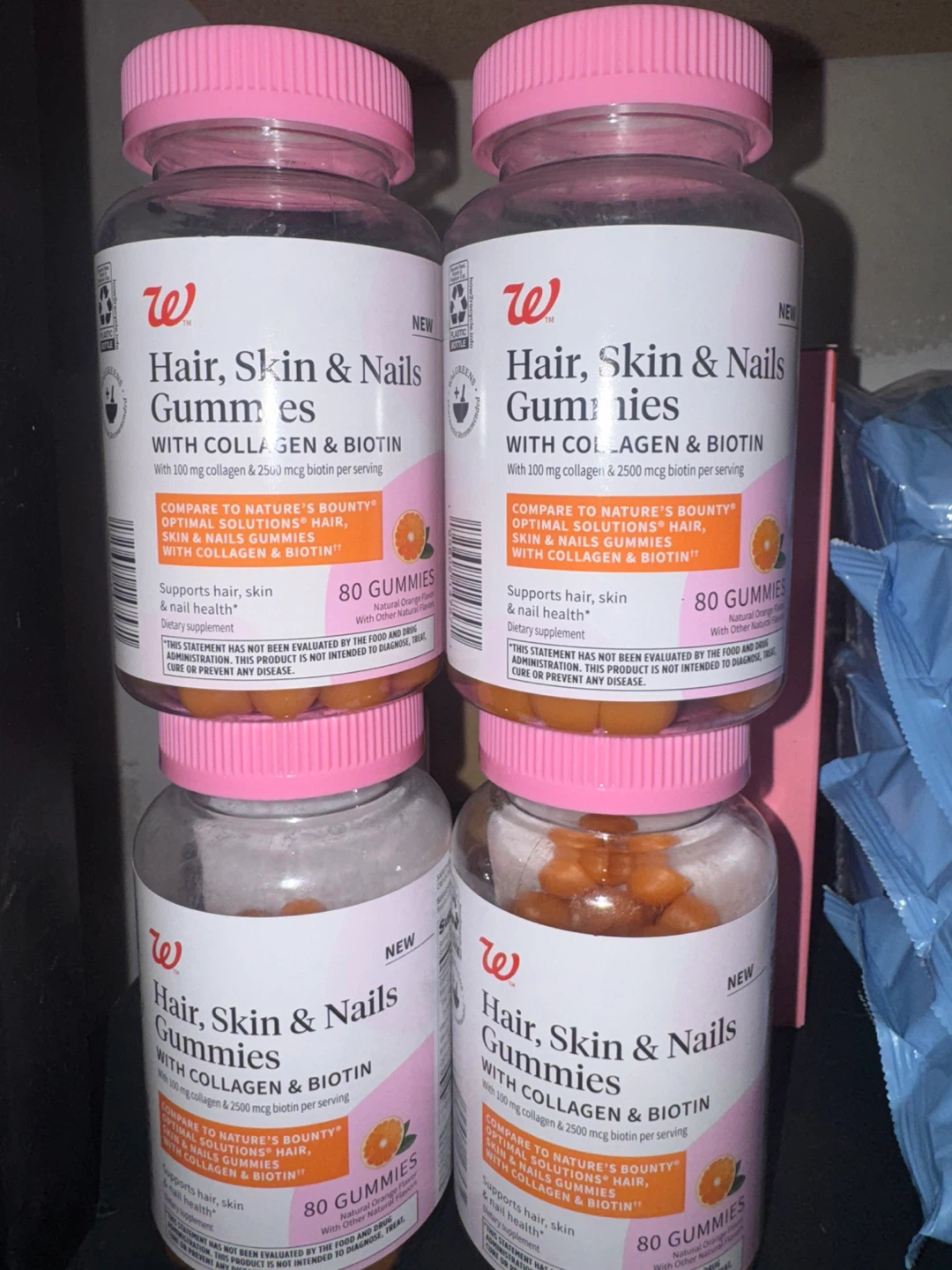 Walgreens Hair, Skin & Nails Gummies (80 count)
