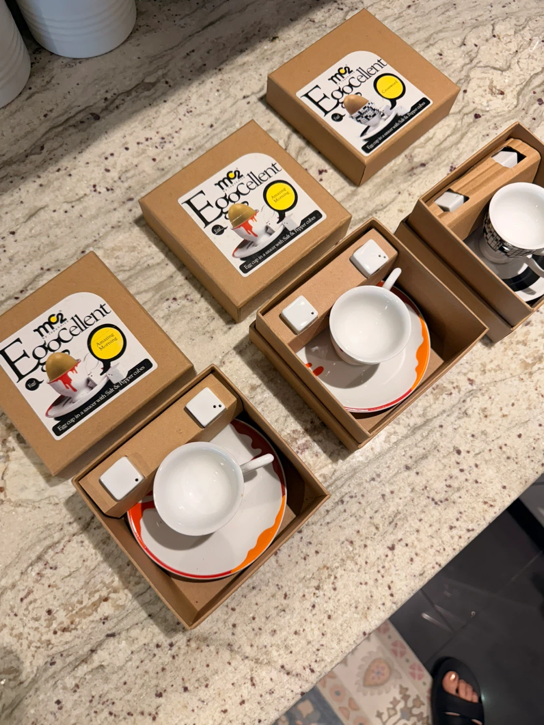 Ego²cellent Egg Cup Set - New in Box!🏆 - photo 5