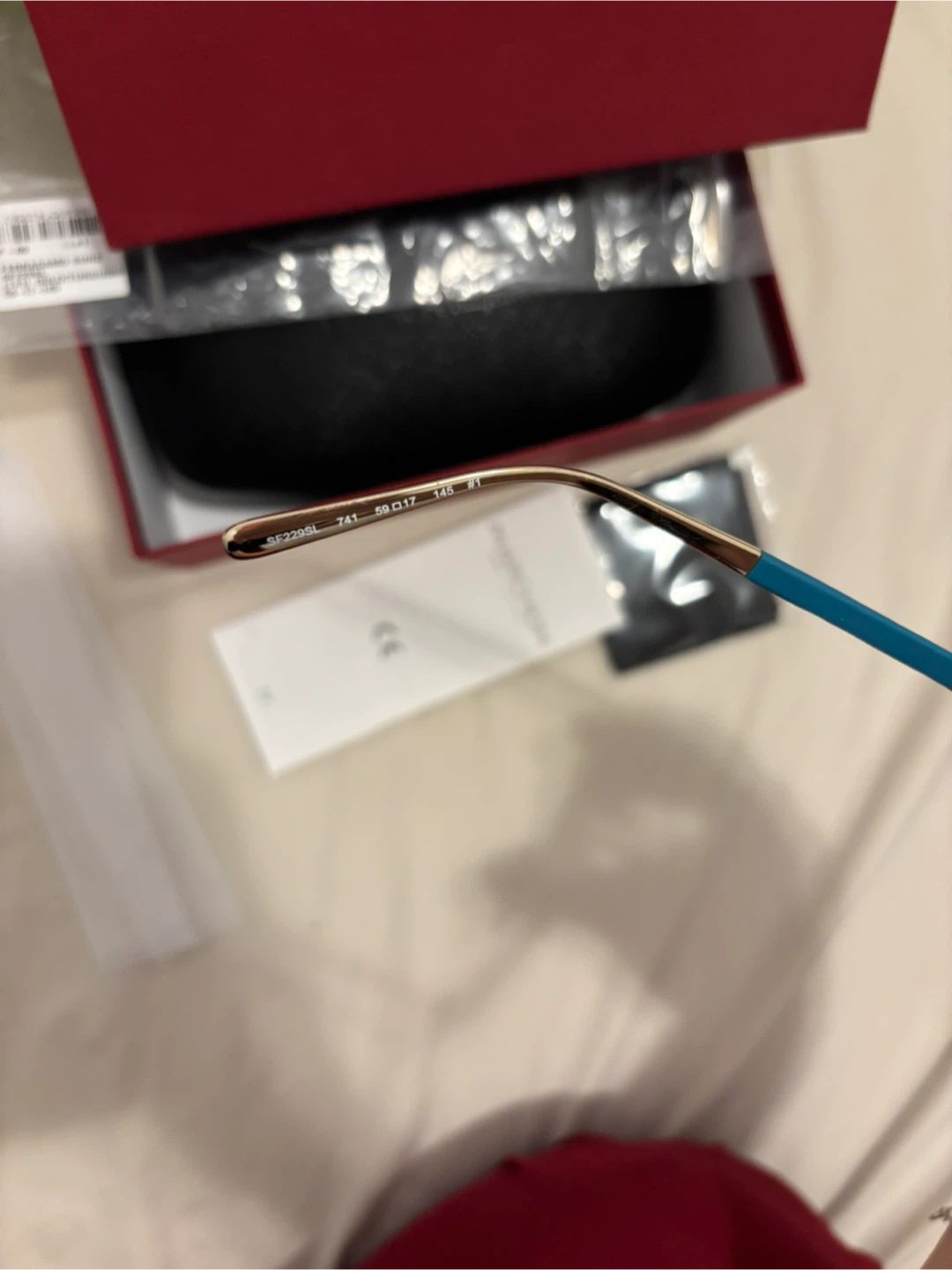 Salvatore Ferragamo SF225SL Turquoise Sunglasses - New! - photo 5