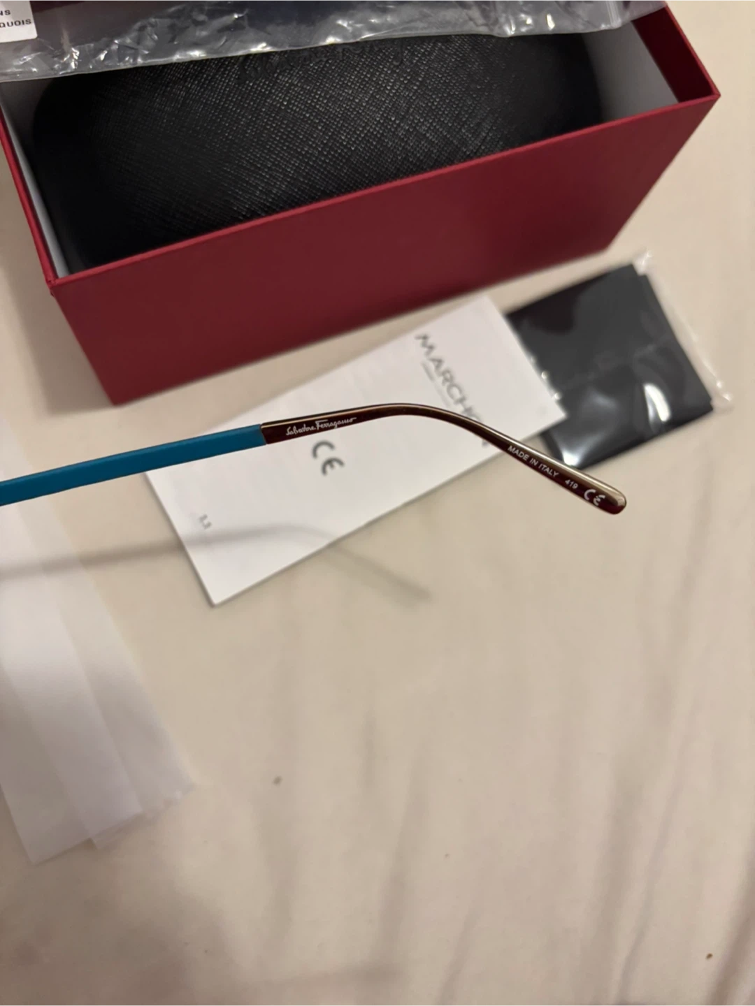 Salvatore Ferragamo SF225SL Turquoise Sunglasses - New! - photo 4