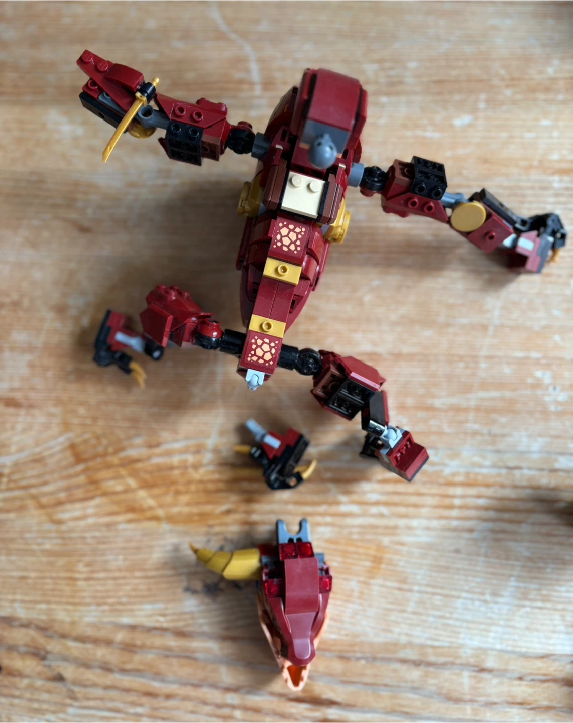 Lego Monkie Kid Red Son's Inferno Jet