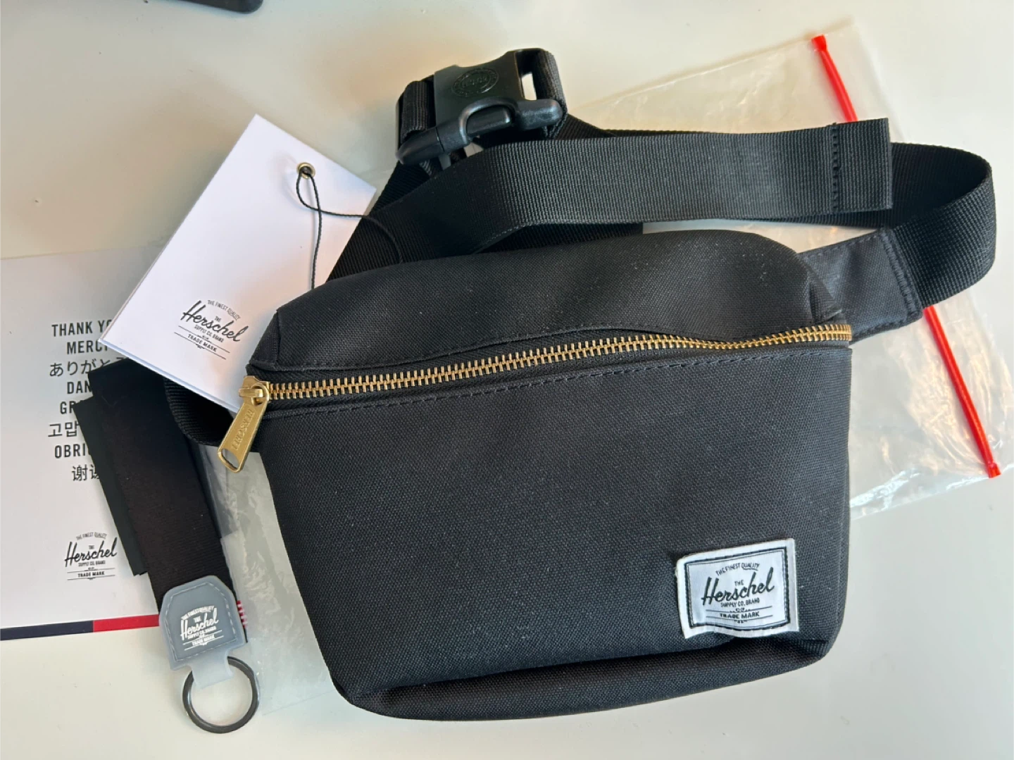 Herschel Fanny Pack (with Free keychain!)