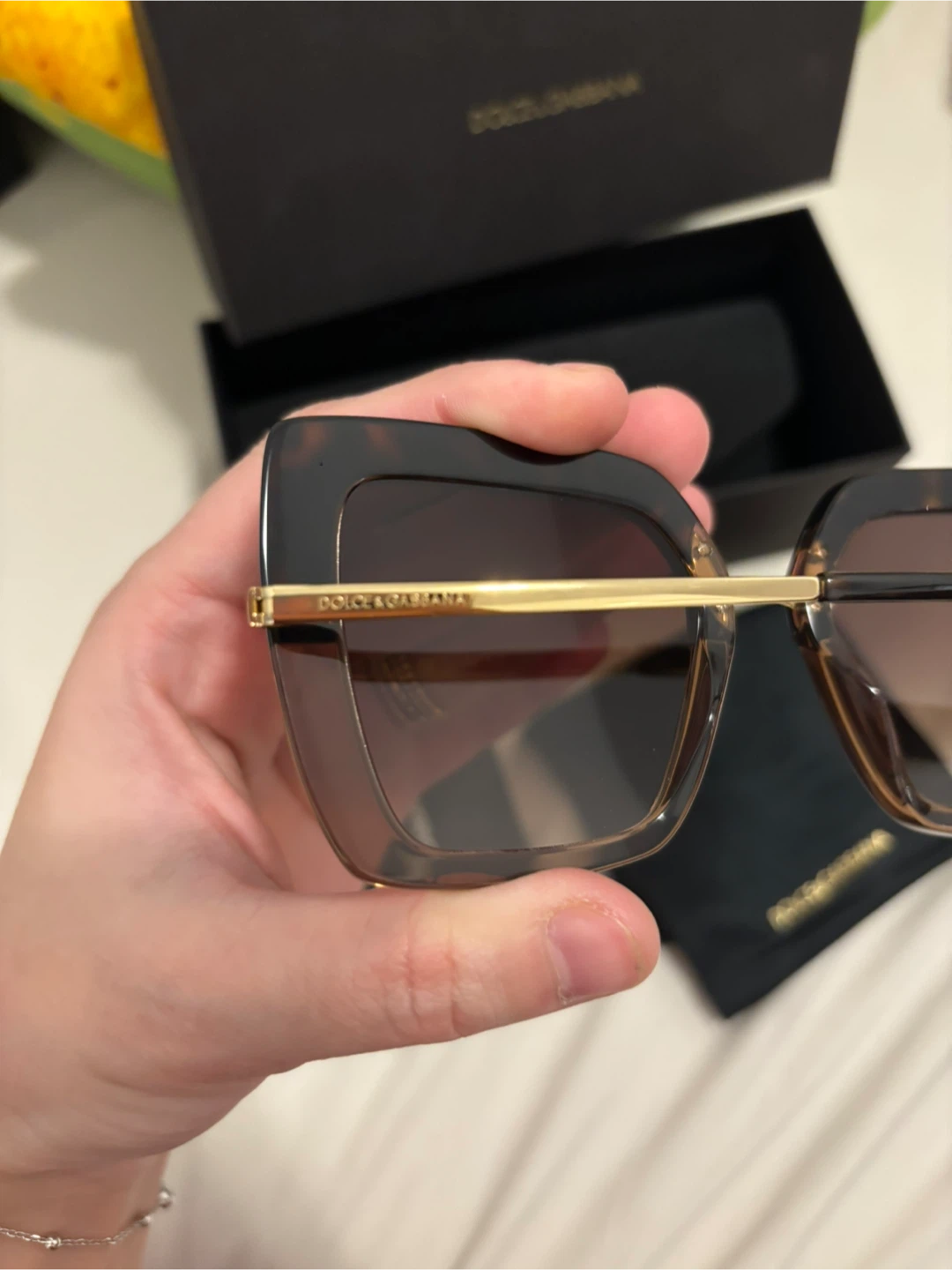 Dolce & Gabbana Square Two Tone Sunglasses - photo 4