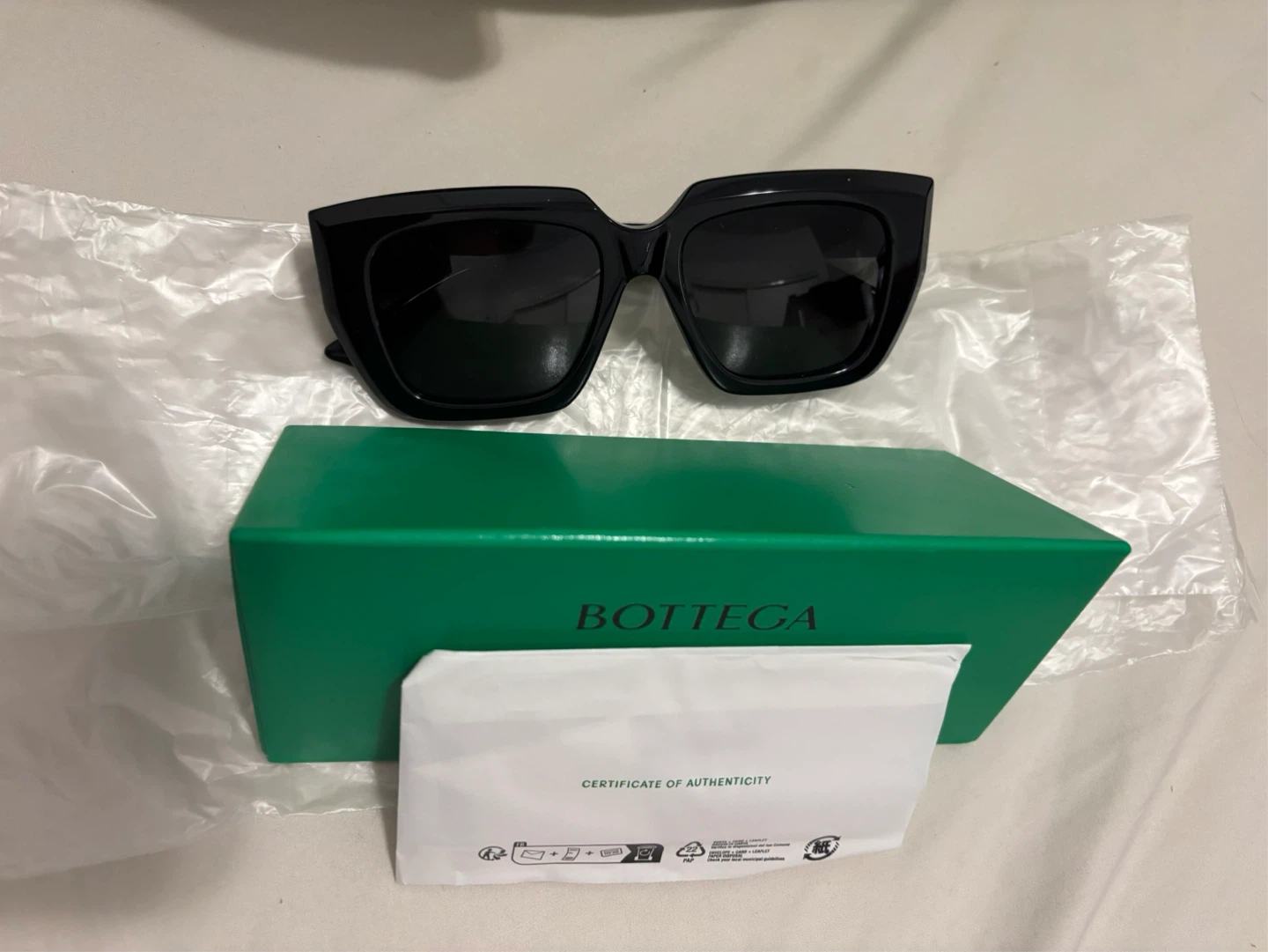 Bottega Veneta BV1030S Black Sunglasses