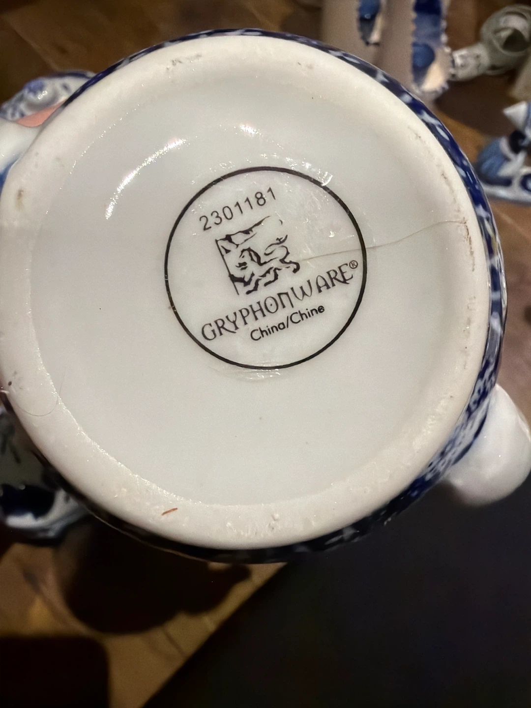 Gryphonware China/China tea and serving Set - photo 2
