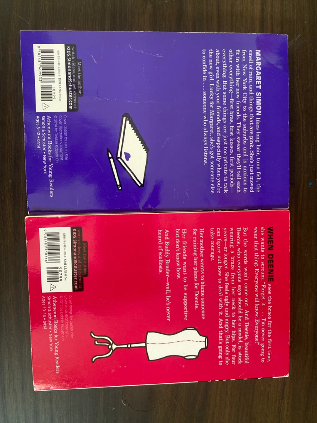 Judy Blume 'Are You There God? It's Me, Margaret' & 'Deenie' - photo 2