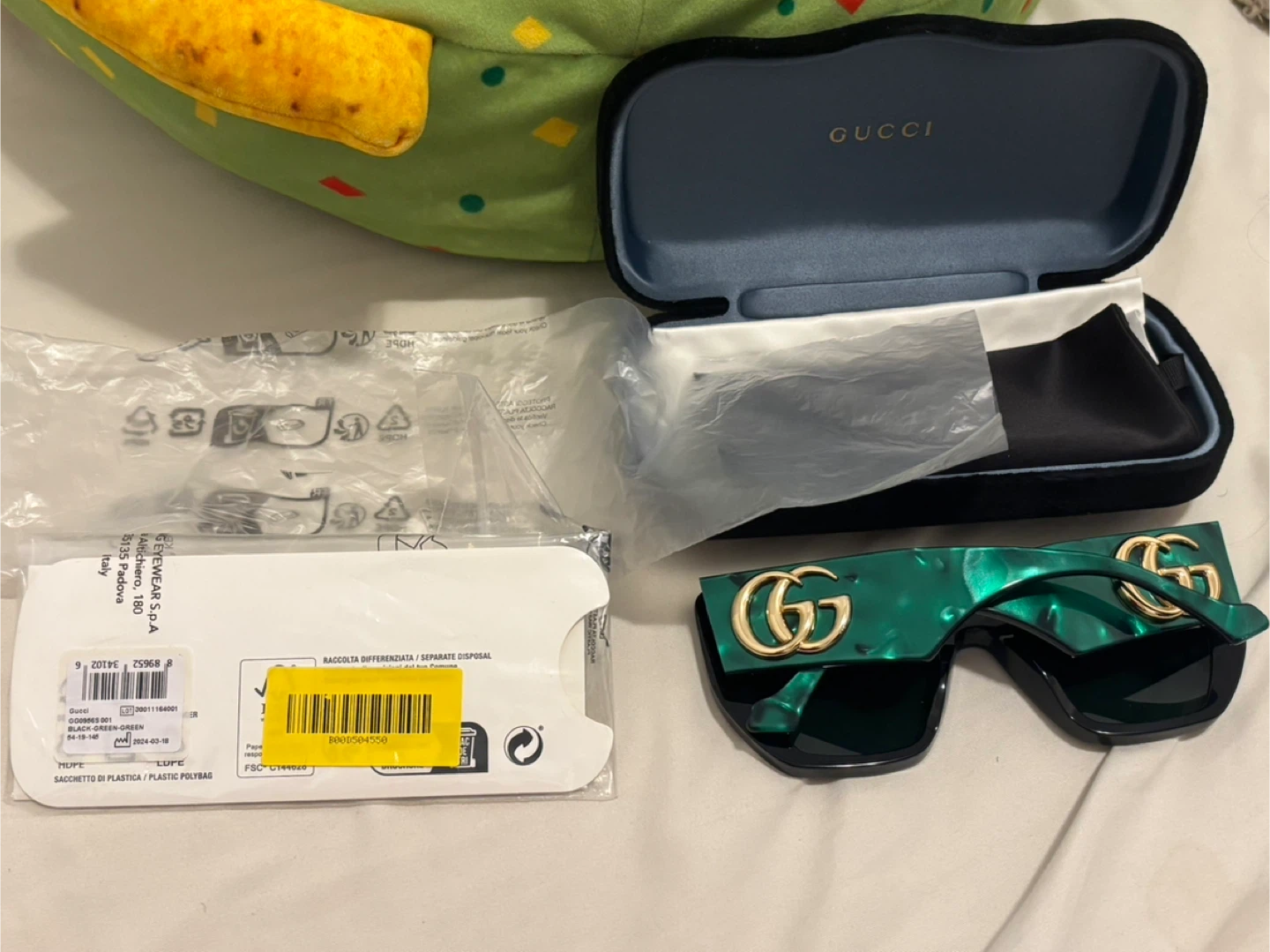 Gucci GG0986S 001 Green Sunglasses - photo 2