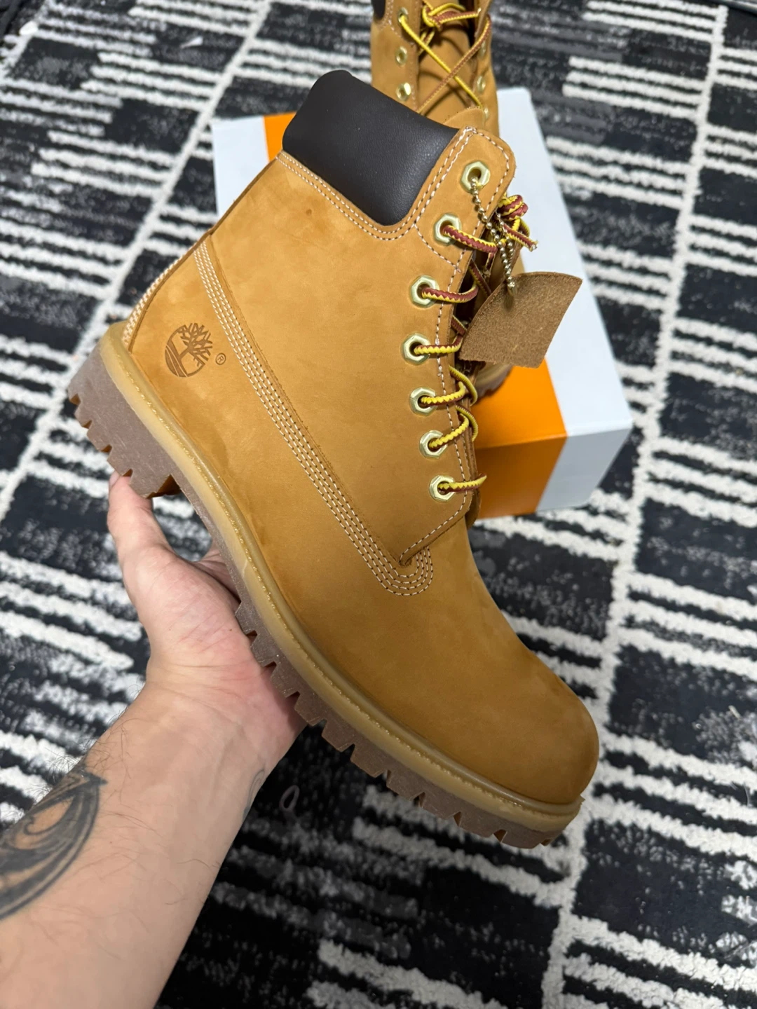 Timberland 6 Inch Premium Boot 'Wheat' Size 11