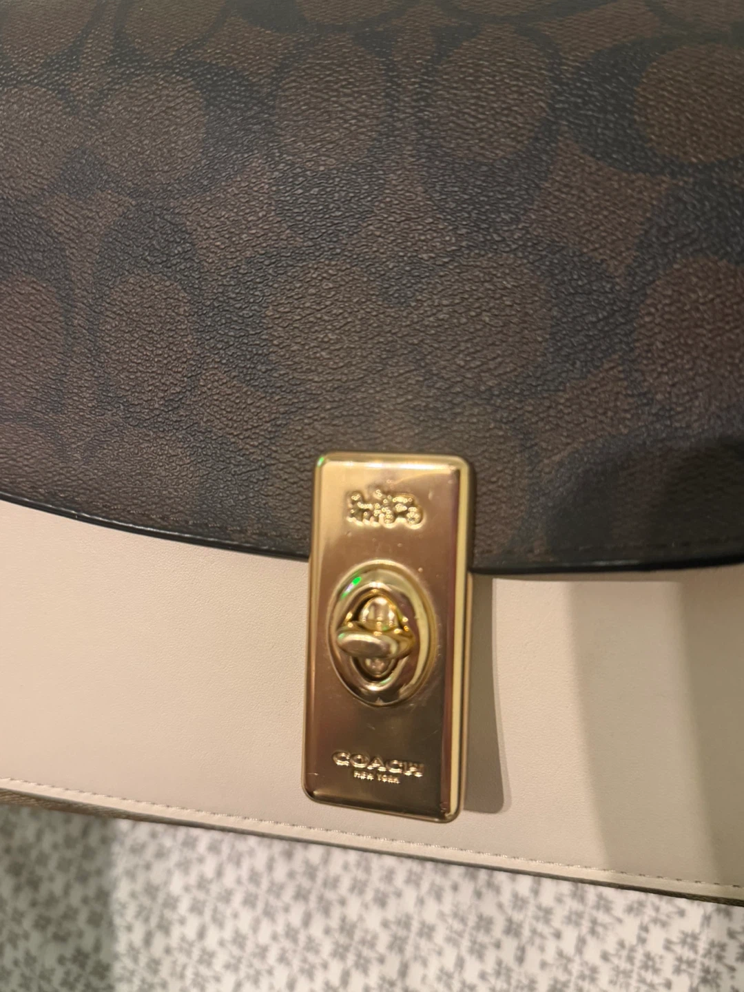Coach Lane shoulder bag - brown signature canvas - photo 3