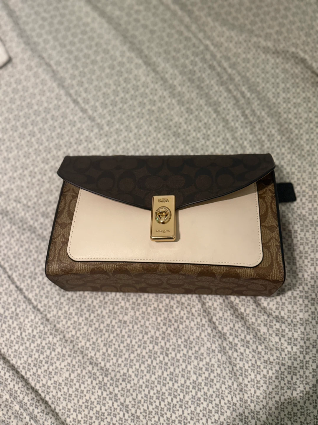 Coach Lane shoulder bag - brown signature canvas - photo 2