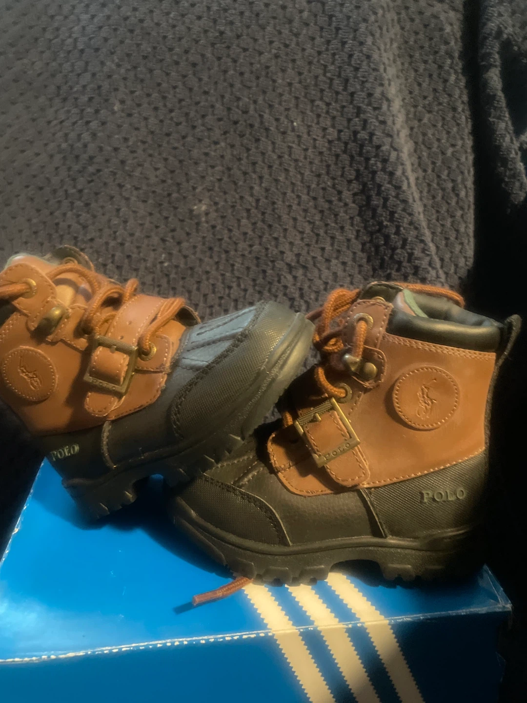 Polo Ralph Lauren Brown/Black Boots