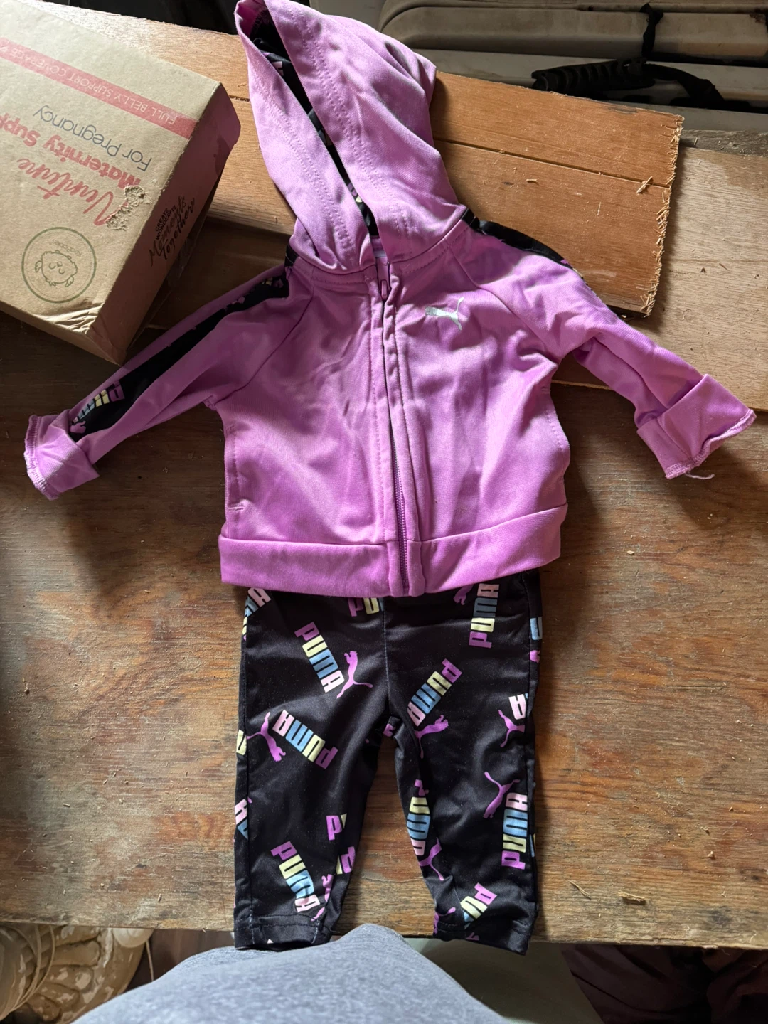 0-3 Puma tracksuit
