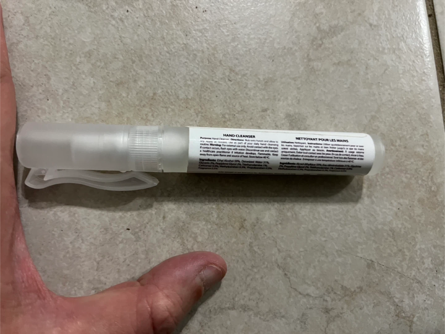 Hand Cleanser pen 🧡 #freecycle