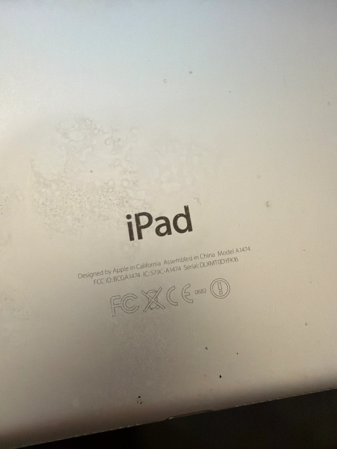 Apple iPad Air 1 Wi-Fi, Model A1474 16GB - photo 2