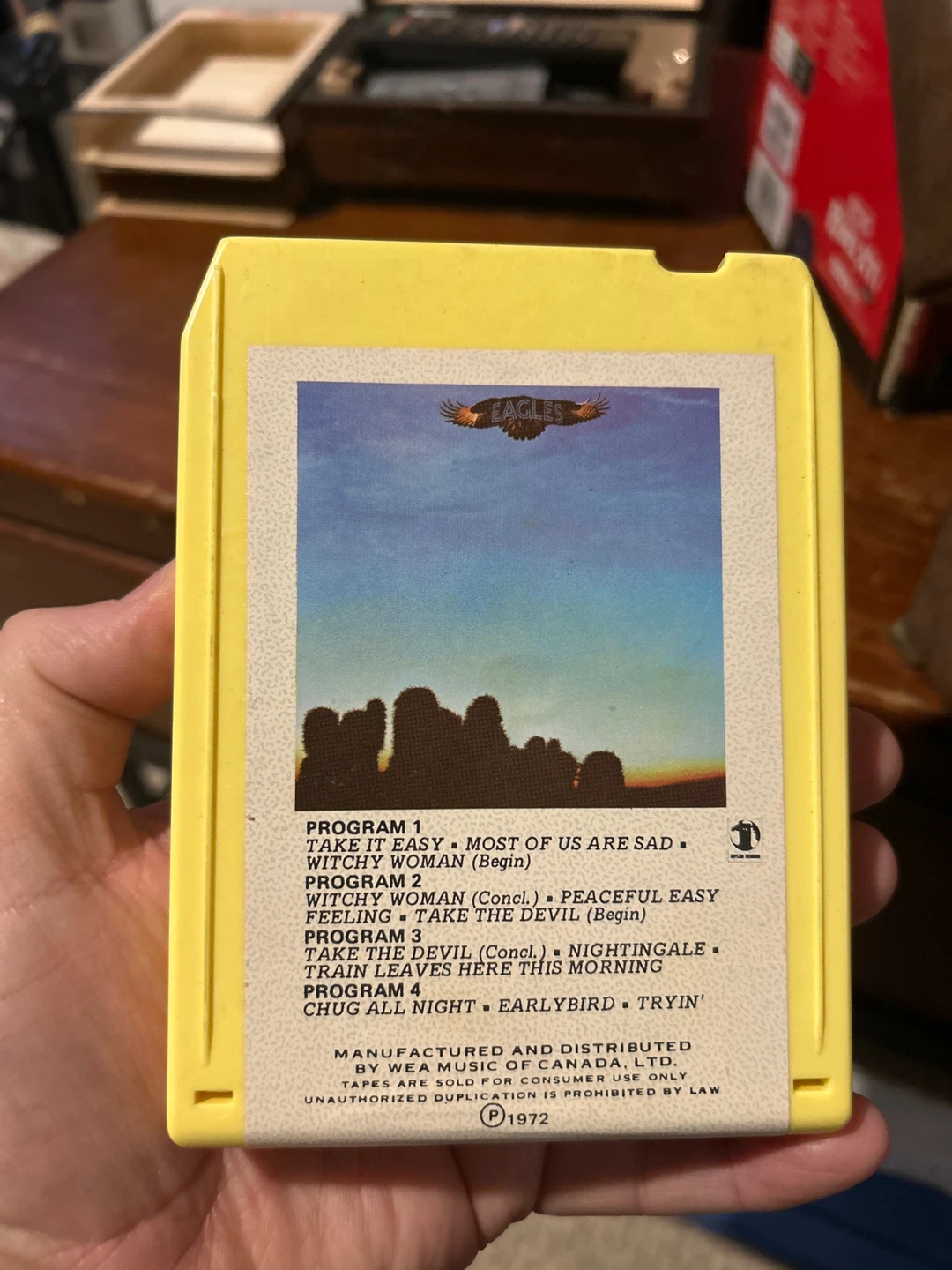 Eagles 8-Track Tape