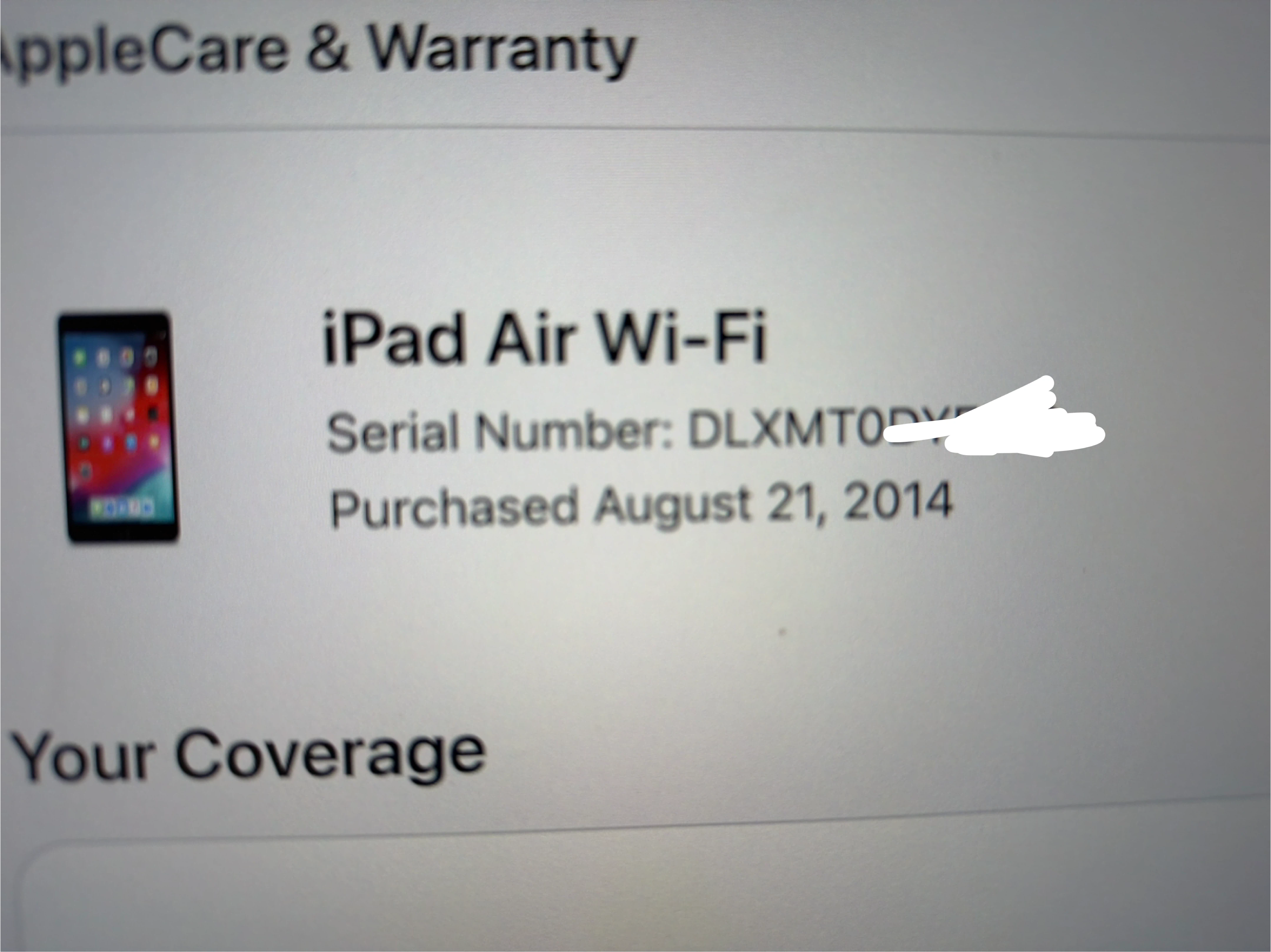 Apple iPad Air 1 Wi-Fi, Model A1474 16GB - photo 4