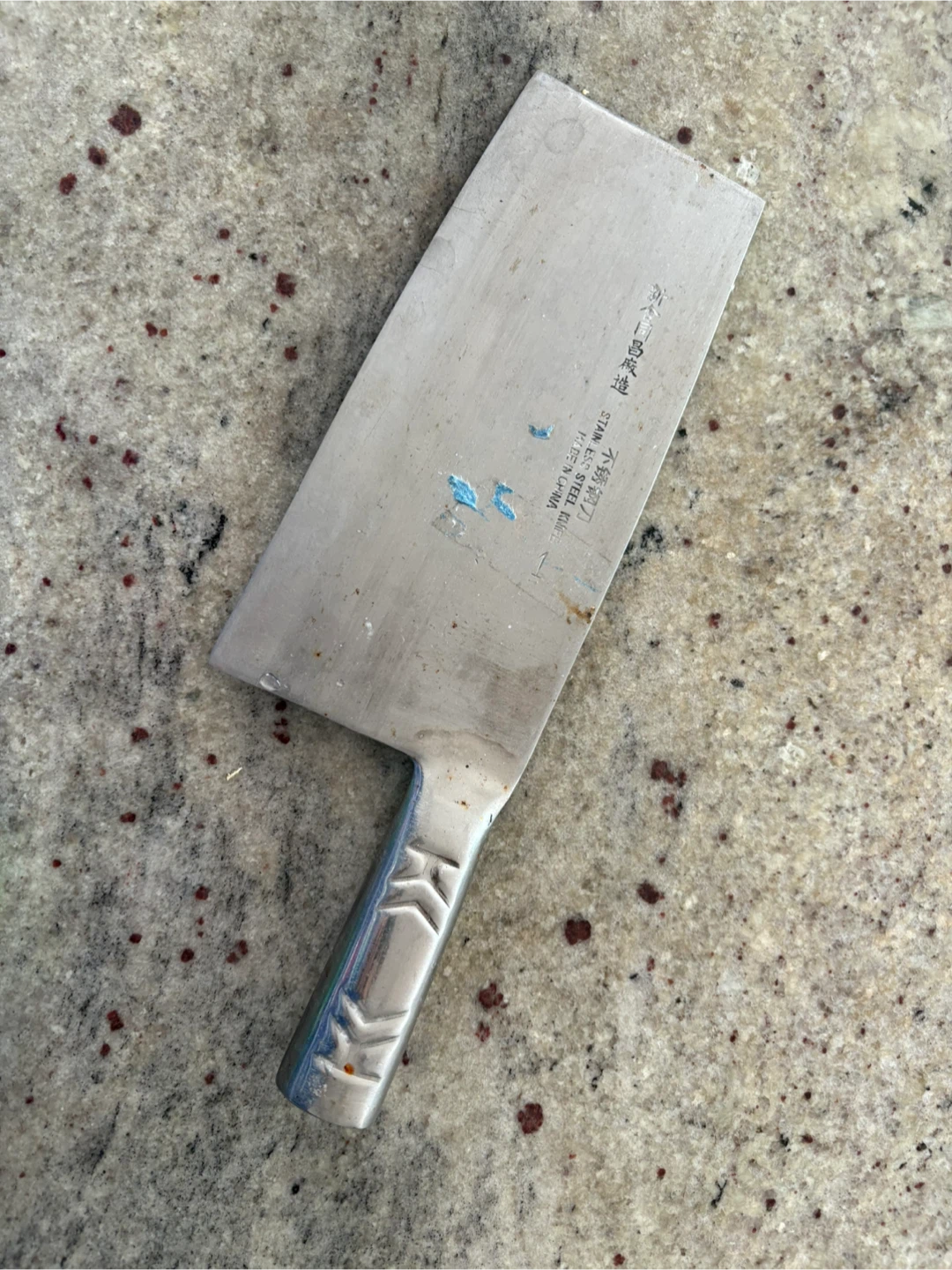 Stainless steel Chinese knife