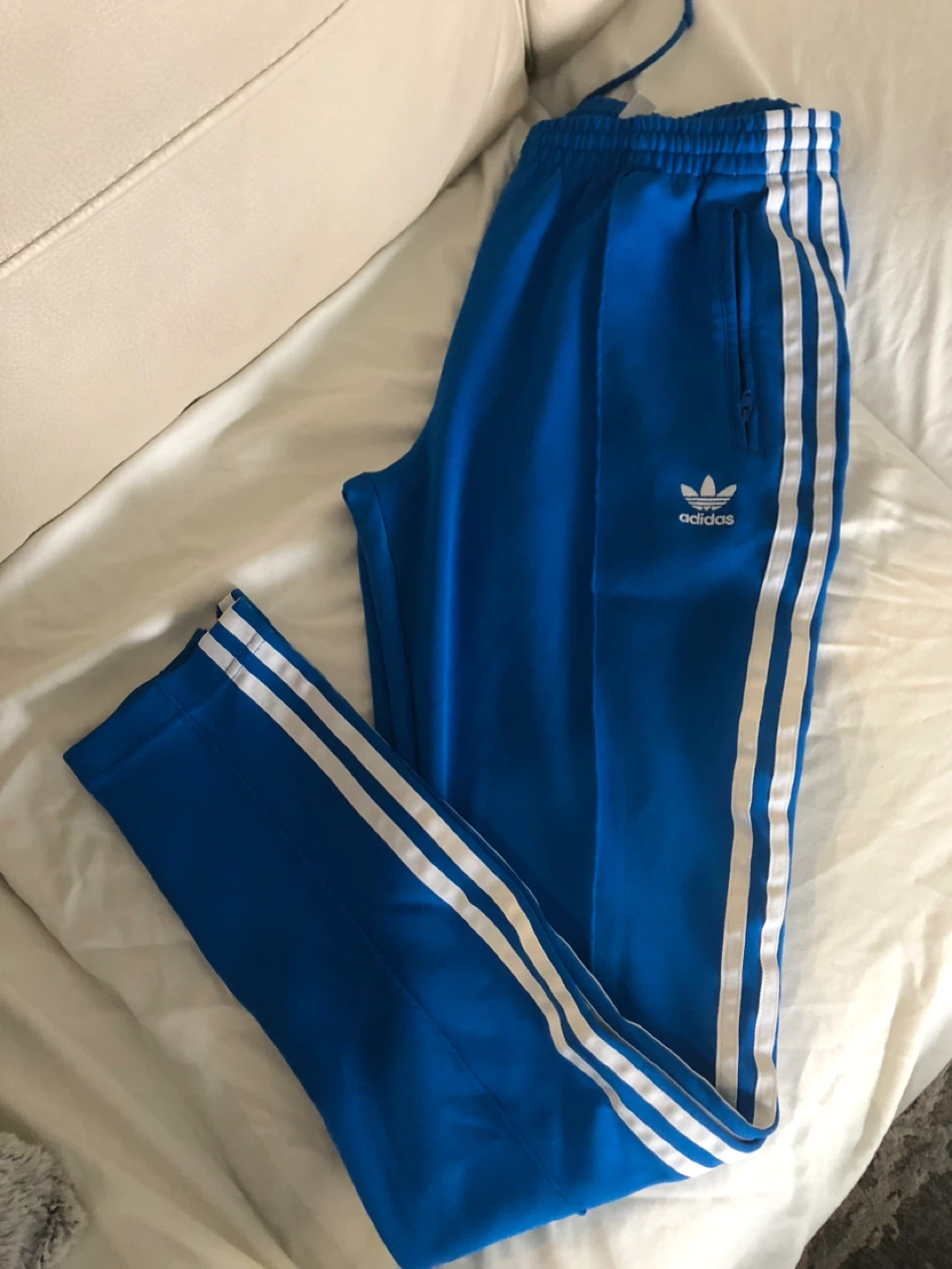 Adidas Tracksuit - Blue, Size M - photo 3